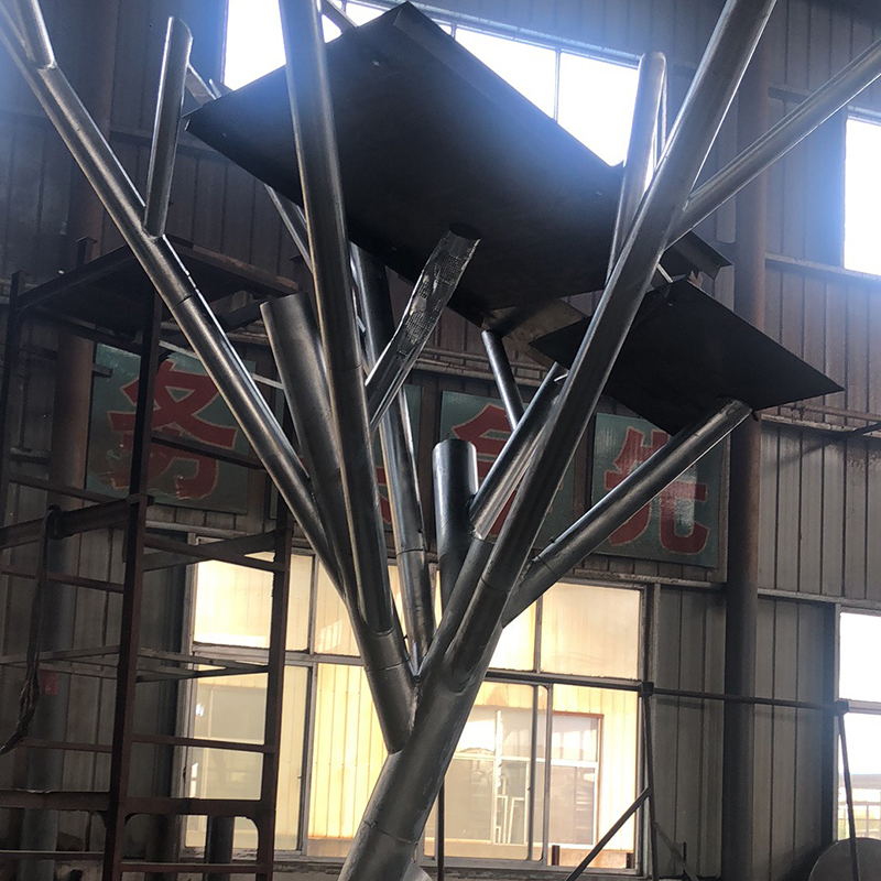 Renewable Energy Solar Powered Palm Trees Environmental Protection Solar Panel Tree