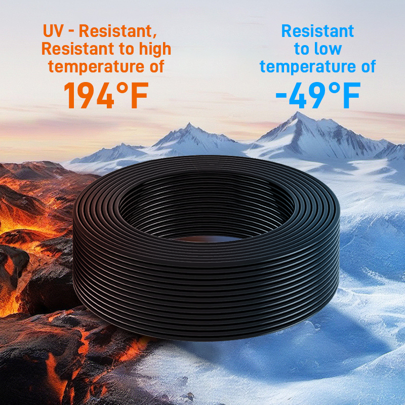 Wholesale for Super Solar DC Cable 6mm2 Tinned Copper Core XLPO Insulated 1000V-1500V PV Power Cable for Solar Panel