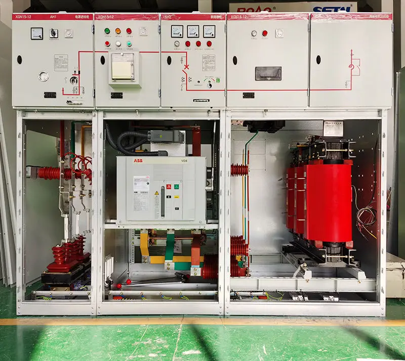 Gas Insulated Switchgear GIS Manufacturer for Smart Grid Infrastructure and Data Centers and Utility Scale Solar Projects