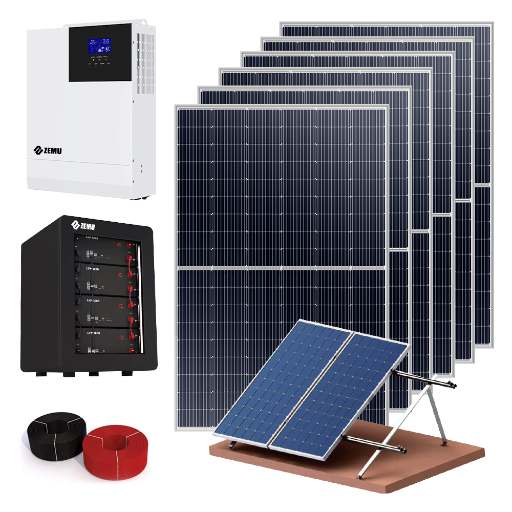 Powerful Off-Grid Solar System for Sustainable Energy in Remote Areas Scale Energy Needs Ensures Reliable and Stable