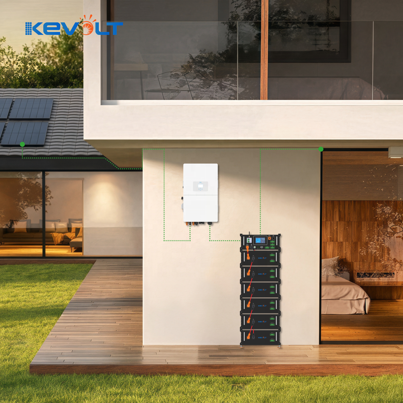 Hybrid Energy Storage System 30kW 40kW 50kW Renewable Energy Photovoltaic Kit Complete Commercial Solar Energy System