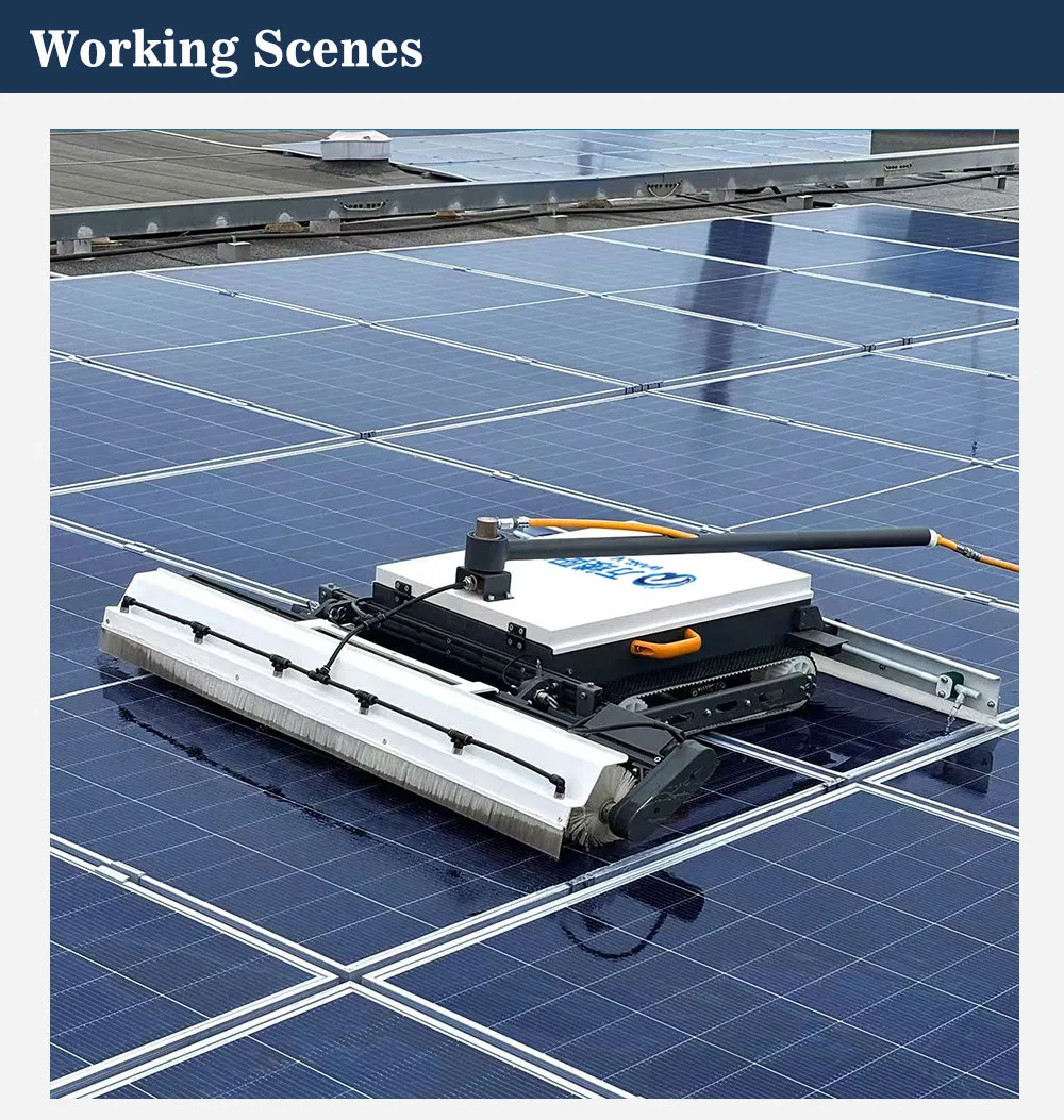 Solar Panel Cleaning Robot Overview