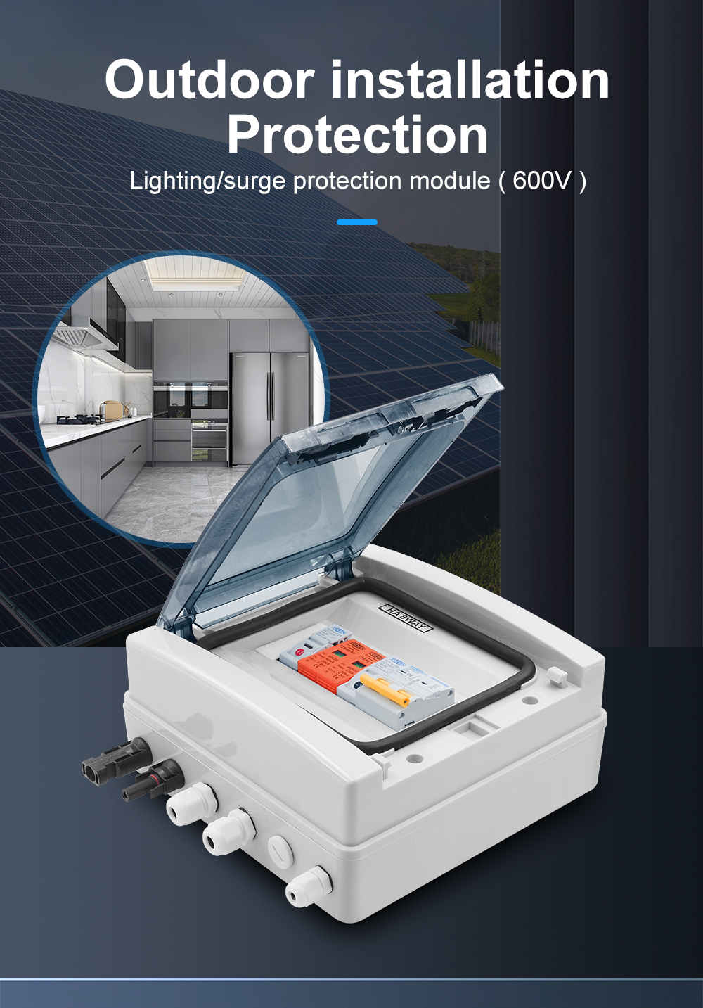 Waterproof Solar Distribution Box