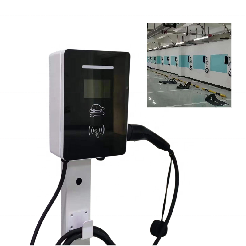 Factory Green Energy Integrated Solar PV Charging Station 7KW 32A Type1Type2 AC Home EV Charging Station with Inverter Built-in