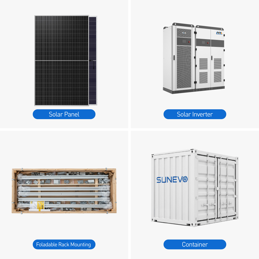 ISO CE TUV Certified 20ft 40ft 100kW 200kW Foldable Solar Container Power Cube for Public Infrastructure and Utility Projects