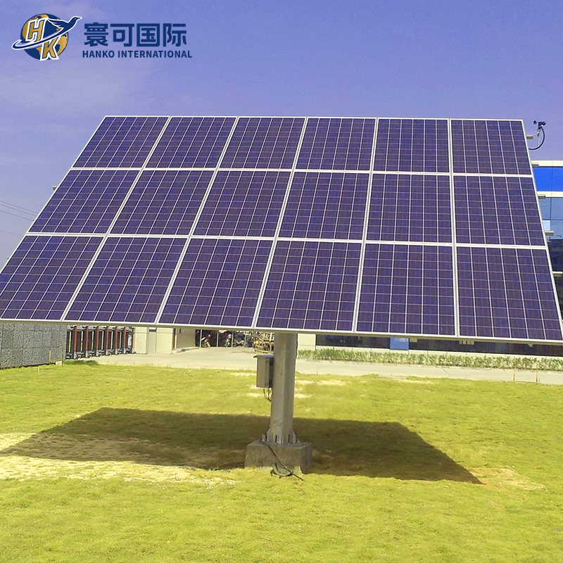 Utility Scale Horizontal Single Axis Solar Tracking Structure Designed For Large Ground Mounted PV Power Plants
