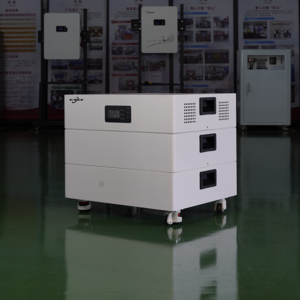 E-Nice All-In-One 51.2V 200Ah 10.24kWh LiFePO4 Stackable CAN Hybrid Grid/Off-Grid Solar System Home Energy IP60 BMS 5-20KW MPPT