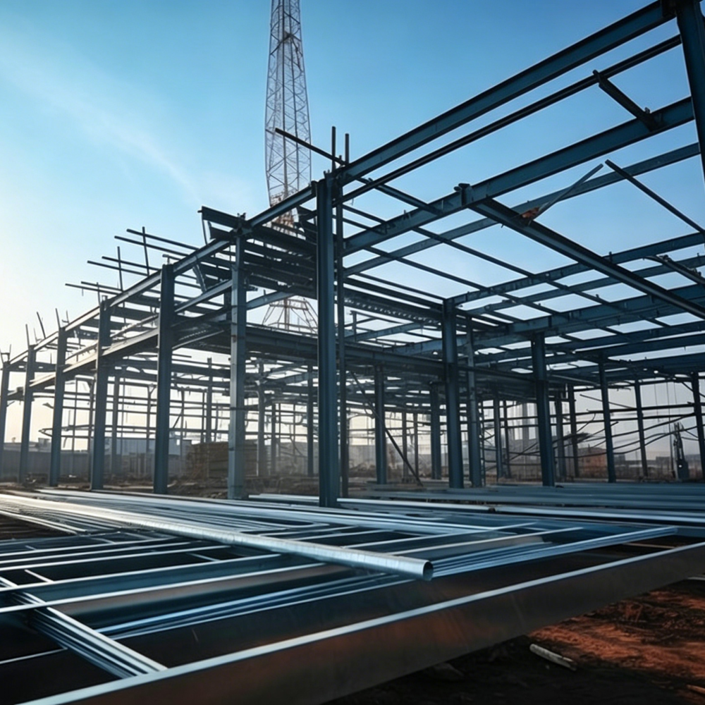 Steel Building Energy Efficient Green Construction Technology Save Power for Sustainable Development