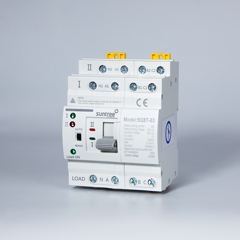Advanced Automatic Transfer Switch For Solar/Generator Systems With Smart Changeover &amp; Dual Power ATS.