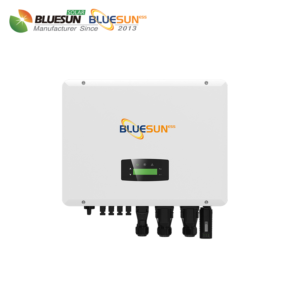 Bluesun Industrial Commercial Use Solar System Complete Kit 30 kw Solar Energy System with 54kwh Solar Energy Battery Storage