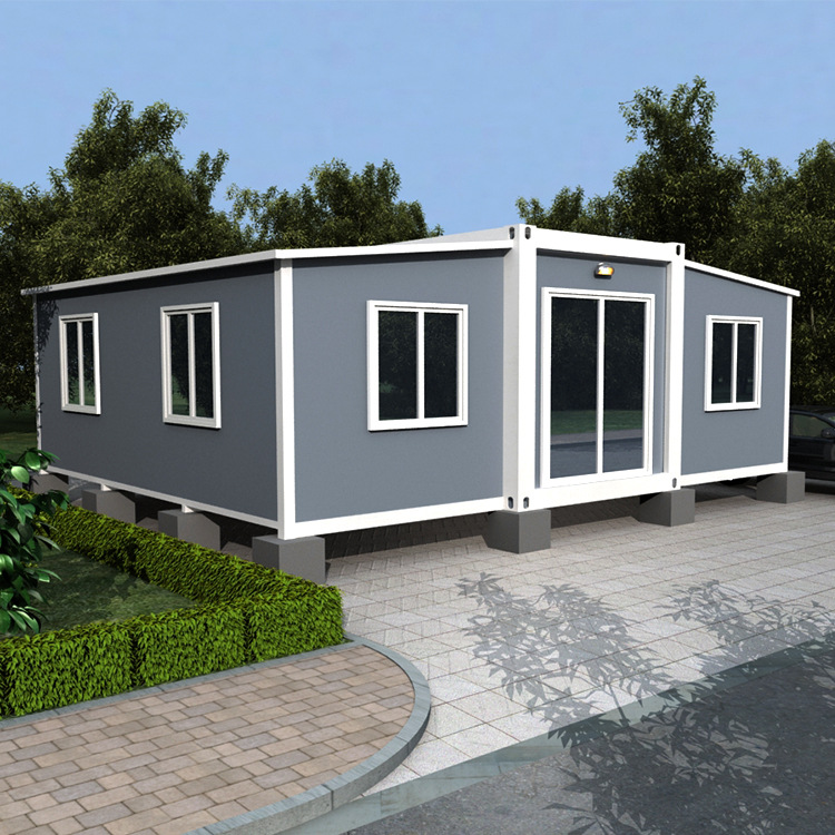 Foldable House Container Expandable Building 2 Bedroom Portable Modular House China Shipping 20ft 40ft Expandable Folding House