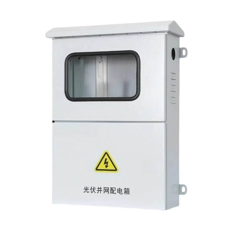 Photovoltaic Grid-Connected Three-Phase Solar Distribution Box Complete Set Plastic-sprayed Metering Cabinet 5KV-50KV Voltage