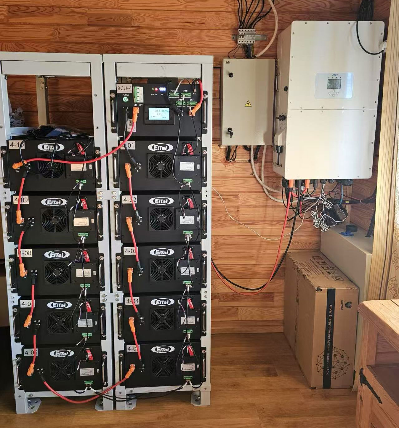 Intelligent Industrial Commercial Hybrid Solar Panels Energy 50Kw 100Kw Complete Kit Power System With Storage Set for Home
