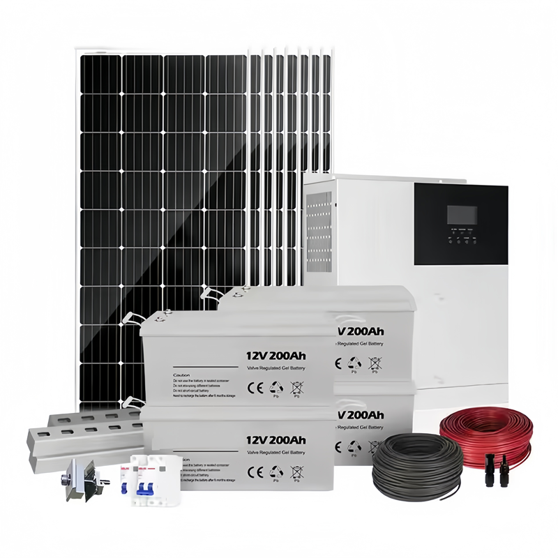 High Efficiency Cost-effective Full Set 12KW 15KW 16KW 18KW 20KW Hybrid Grid-connected Solar System