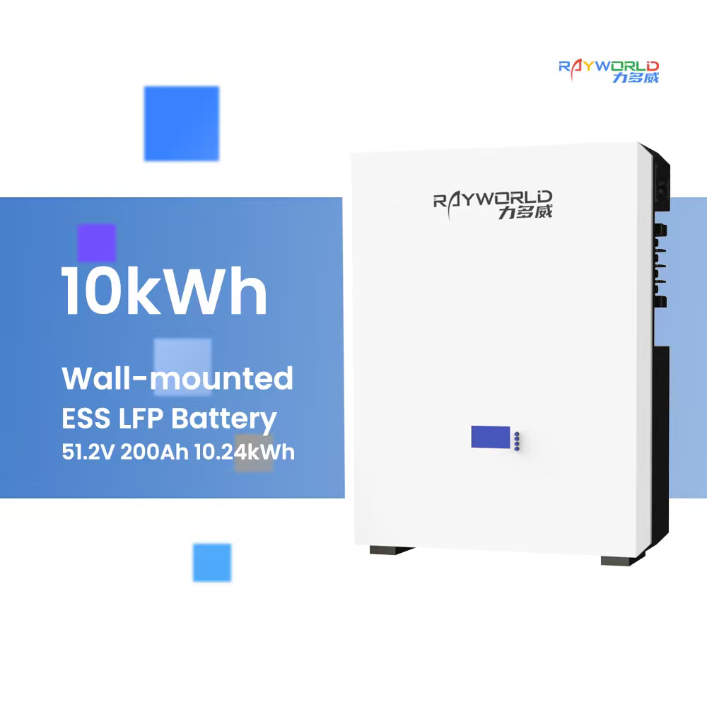 Home solar battery storage 10kW 5kWh 200Ah LiFePO4 Solar Energy Storage System Off-Grid Home Backup Power