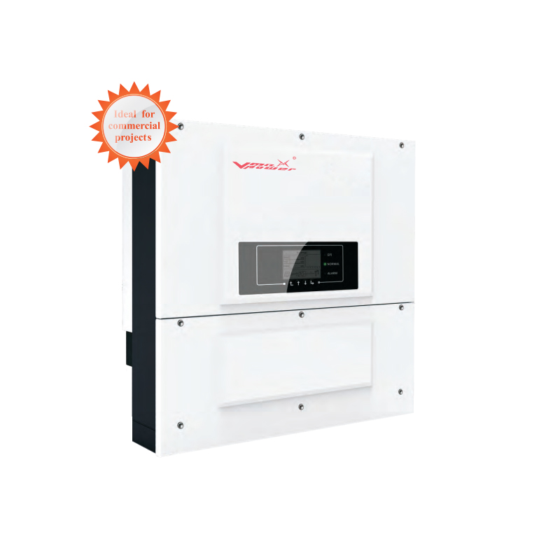 Vmaxpower 50kw on Grid Solar Power System 60KW Solar Panel Generation System 40kva Grid Tie Solar Energy System