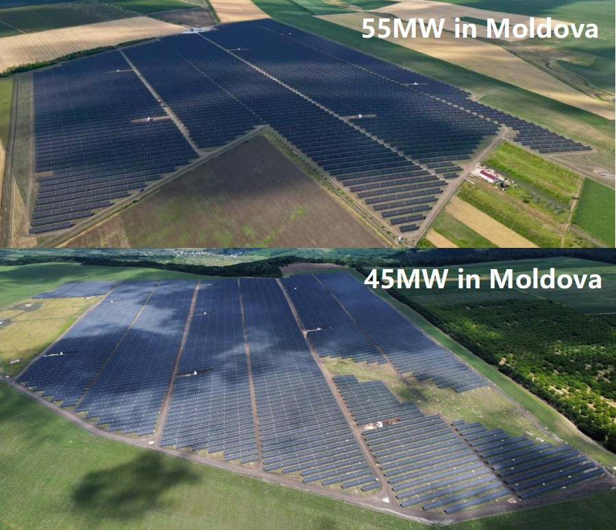 Topsky Photovoltaic System Projects -Moldova 100MW Large-Scale Commercial &amp; Industrial Off-Grid Hybrid Solar Energy System