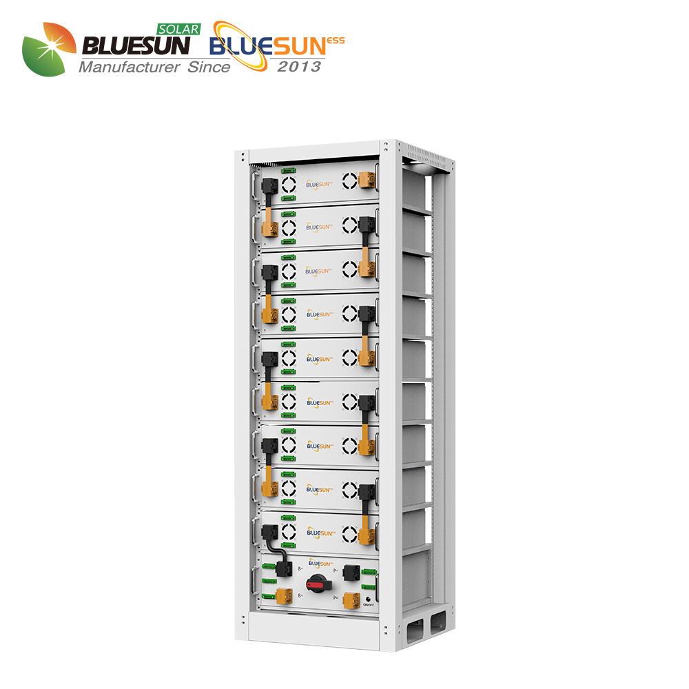 Bluesun Industrial Commercial Use Solar System Complete Kit 30 kw Solar Energy System with 54kwh Solar Energy Battery Storage