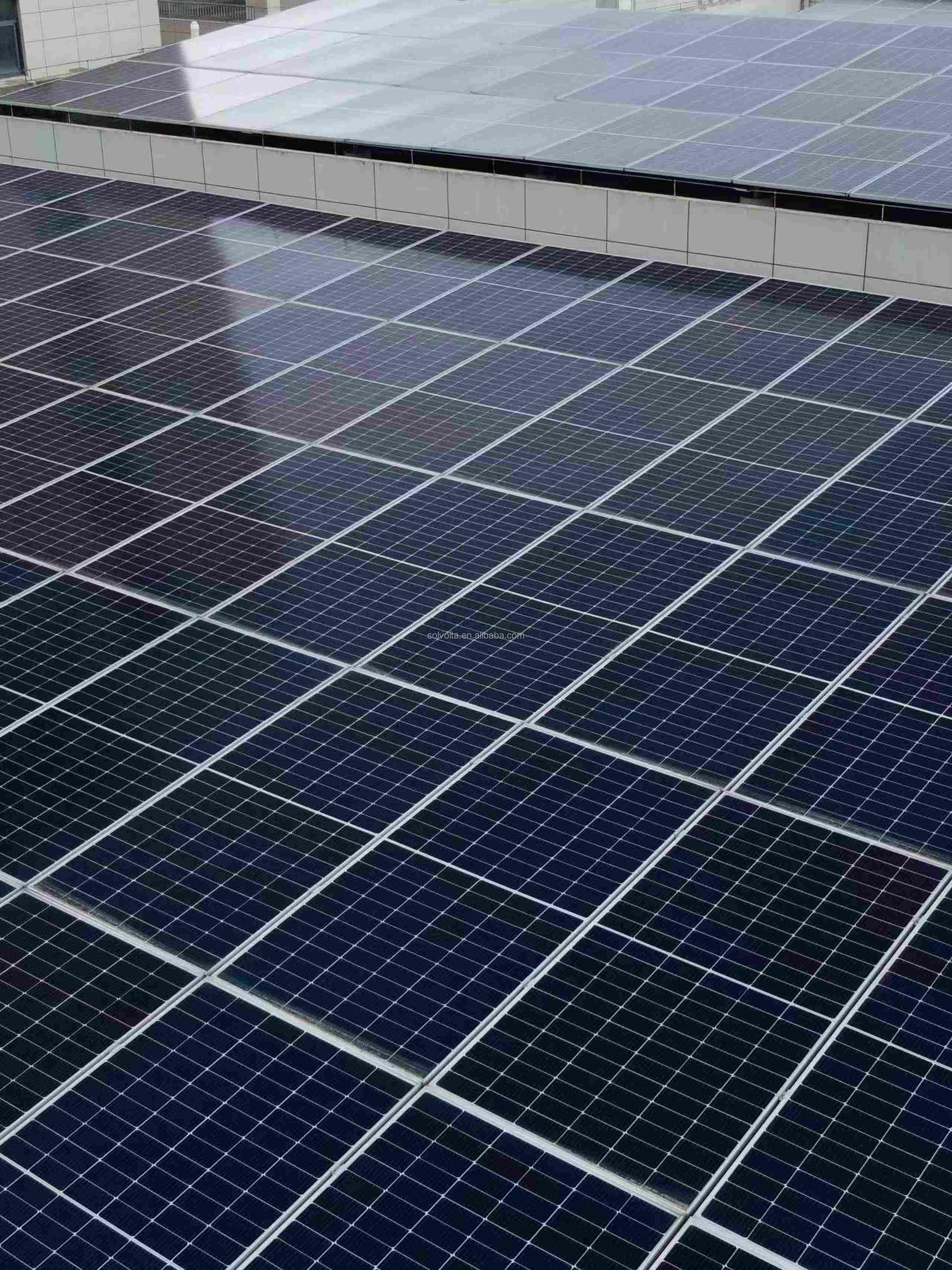 Complete 10kw Solar Power System 5kw 15kw 20kw 30kw Hybrid on Grid Solar Energy Panels System for Home