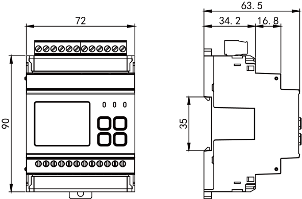 Smart Building Multi Channel Energy Meter For Industrial Energy Monitoring And Branch Circuit Power Management