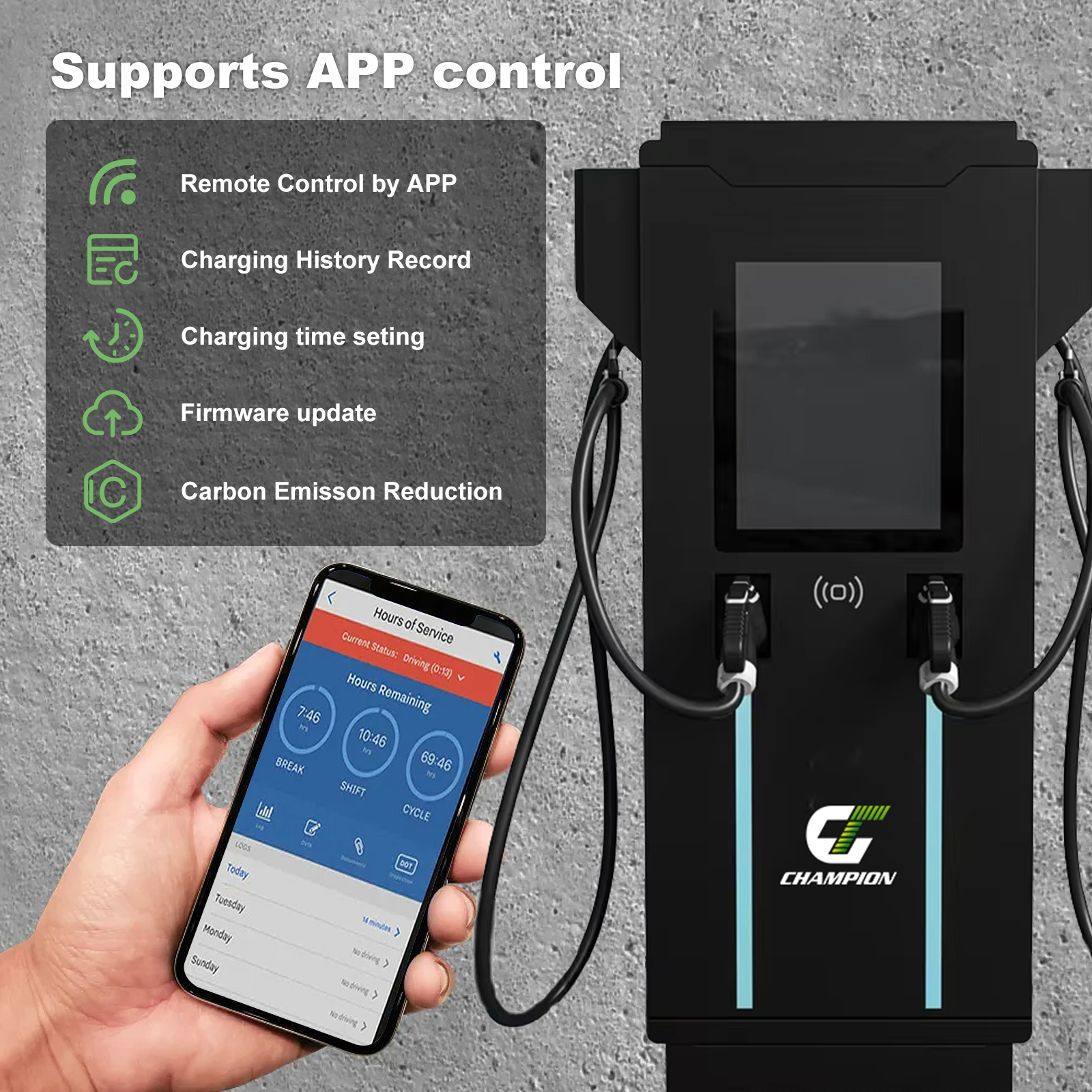 120kw Ev Charger Level 3 Ev Charging Stations 180kw Charging Station with TUV Can Be Connected to Solar Energy Storage System
