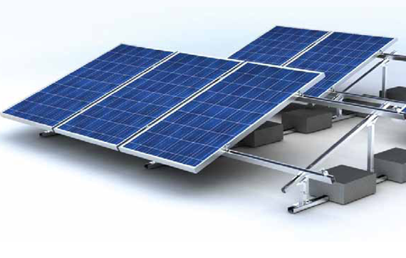Utility Scale Solar Farm PV Ground Racking System Farmland Solar Energy Generation Project