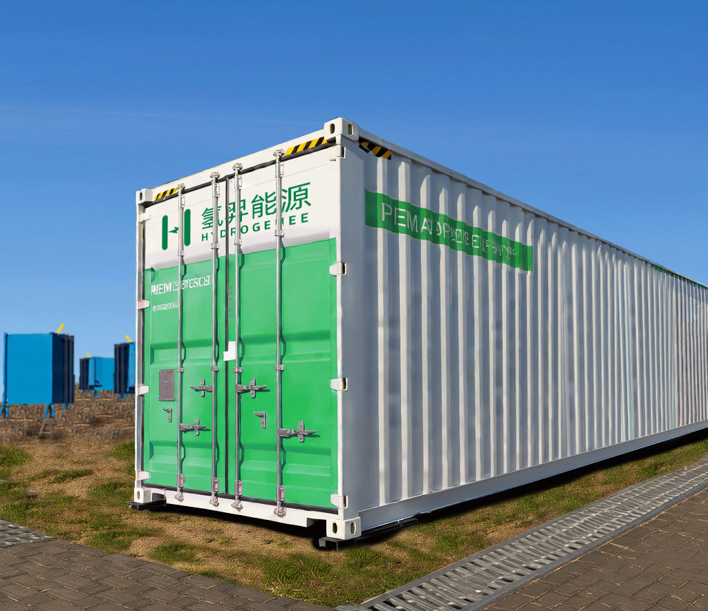 PEM Electrolysis System Hydrogen Energy System Green Hydrogen Container Clean Power Solutions 300-600 Nm3/h BOP