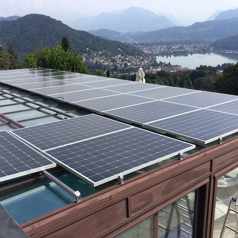 High Efficiency 5kW 8kw 10kW Grid-Tied Solar Energy System with Mono Solar Panels