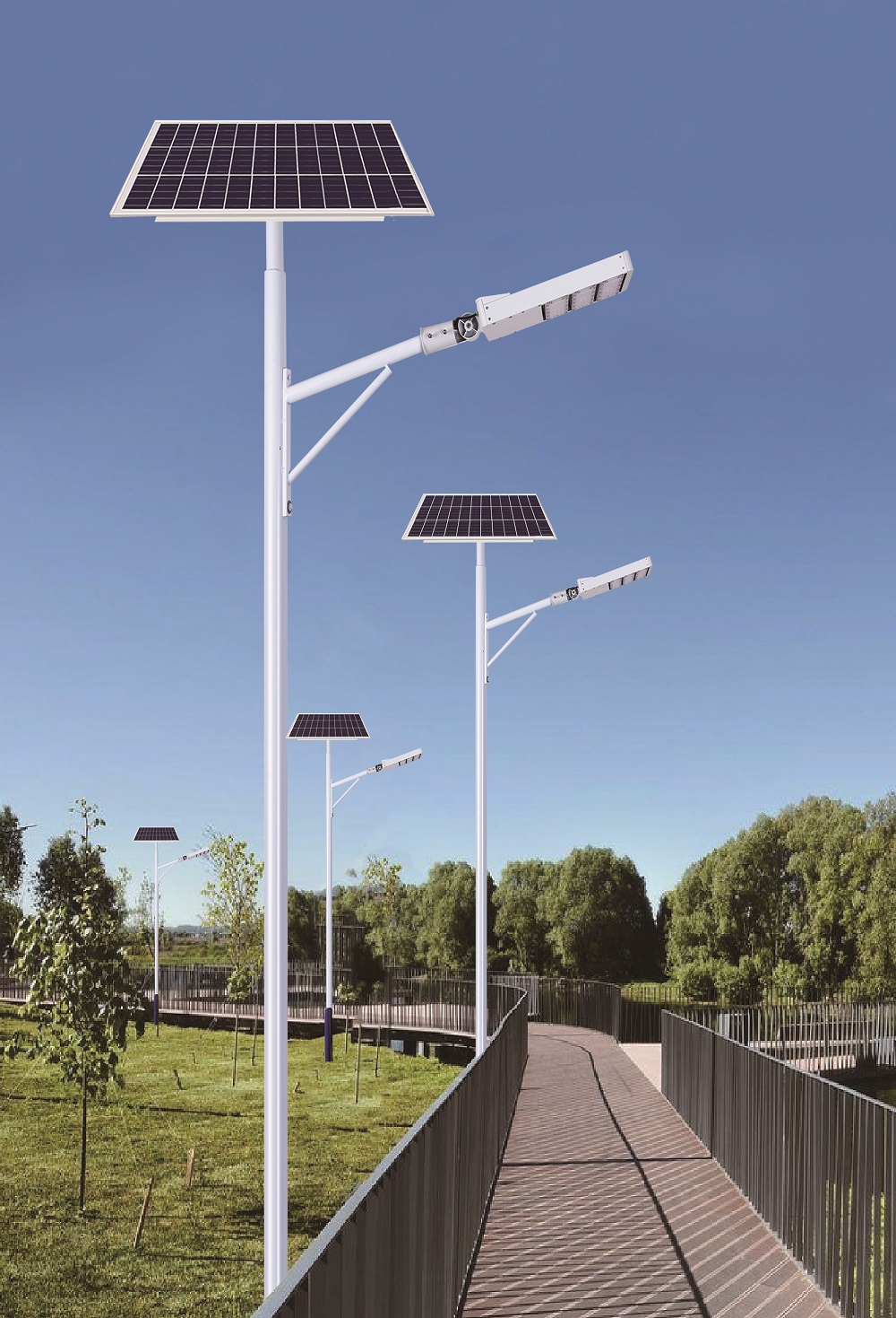 Solar street light