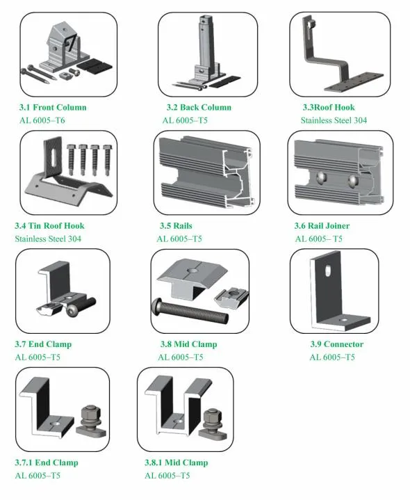 Adjustable Solar off Grid System Solar Power Kits Solar Solution