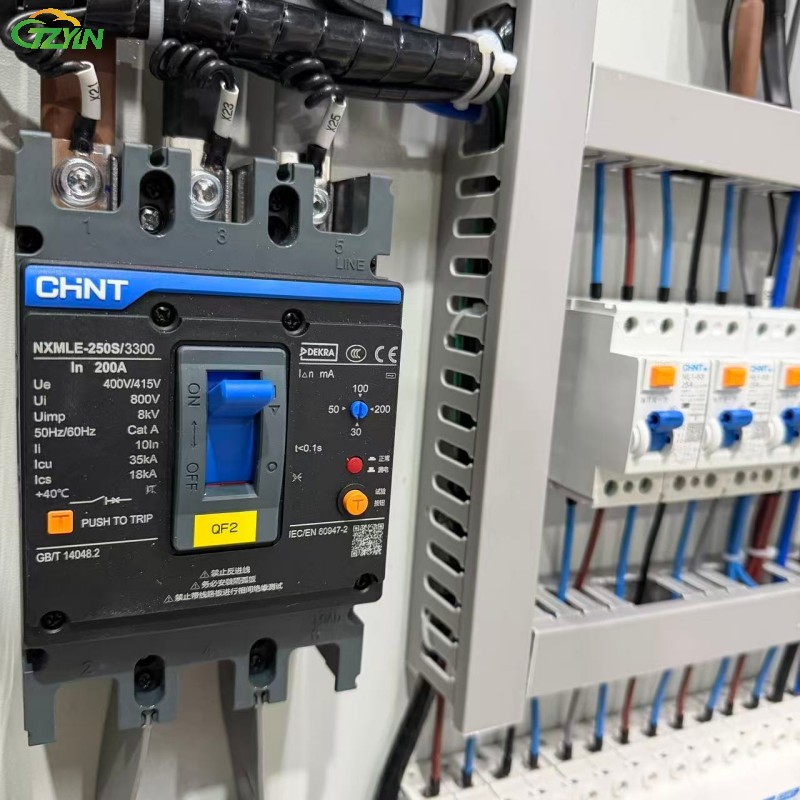 Power Distribution Solution 250A Integrated Distribution Control Cabinet 3 Phases Distribution Box for Solar Ice Plant