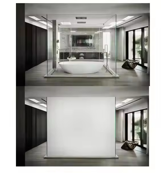 Gaoming Switchable Smart Film Electric Pdlcsmart Solar Film Electric Switchable Smart Film Glass