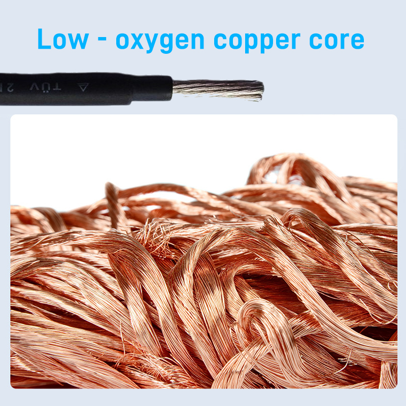 Halogen Free HuaCable XLPE Black Solar Cable Insulation PV1-F 1.5mm 2.5mm 4mm 6mm 16mm 25mm 35mm Solar Pv Cable 6mm2 10mm2