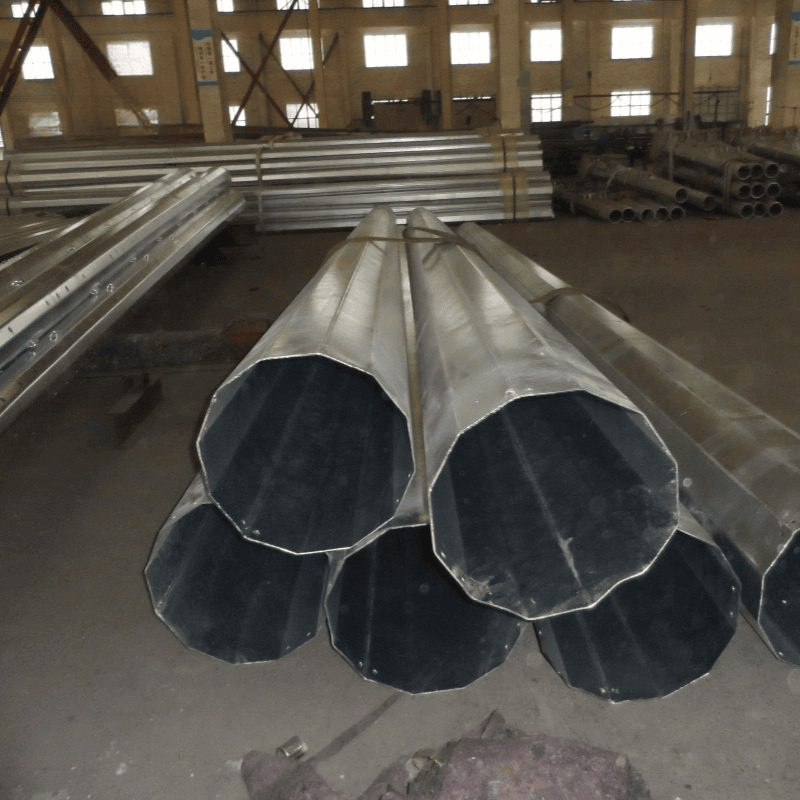 Environmentally Friendly Recyclable Aluminum Alloy Power Pole Green Energy Infrastructure