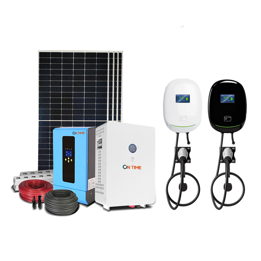 11kw Portable Ev Charger Solar Energy System 30Kw 30 Kw 50Kw 100Kw 20Kw All in One Solar Power Panel Ground Mounting System Kit