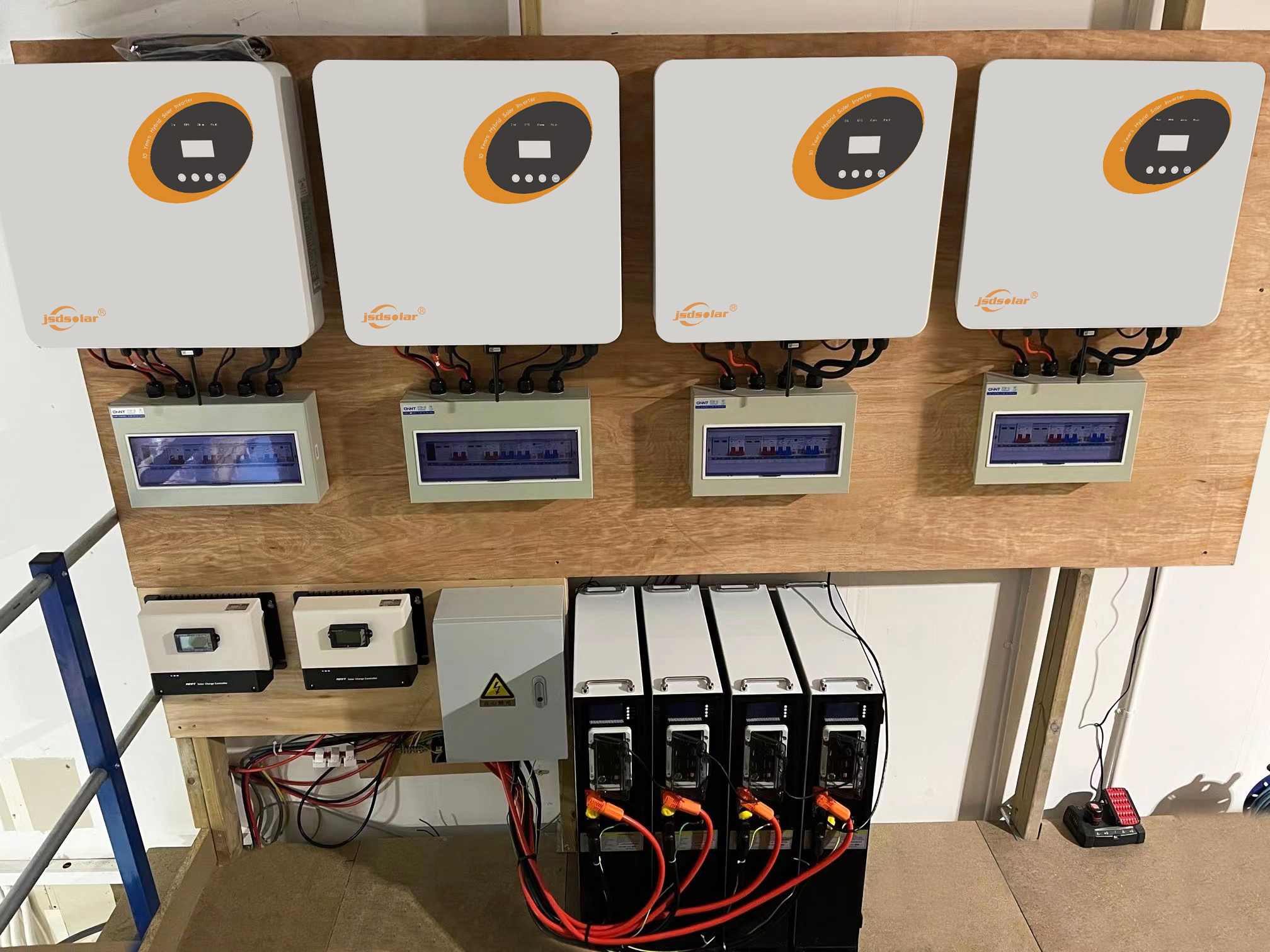 Residential Complete Hybrid Off Grid Solar Power System 5000W 5Kw 10Kw 20Kw Solar Panel Energy System Kit for Home