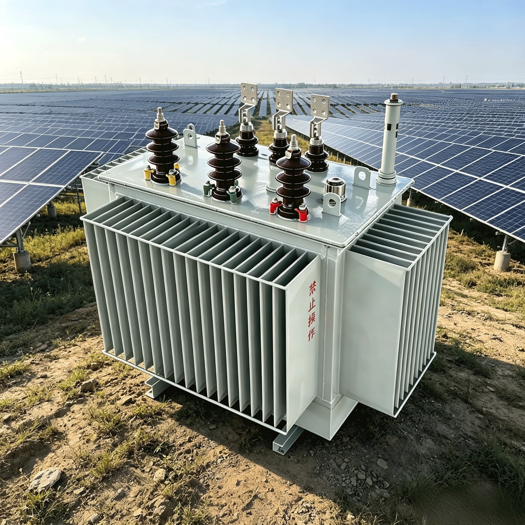 Eco Friendly 3 Phase Oil Immersed Transformer Biodegradable Fluid Type Distribution Unit For Sustainable Green Power
