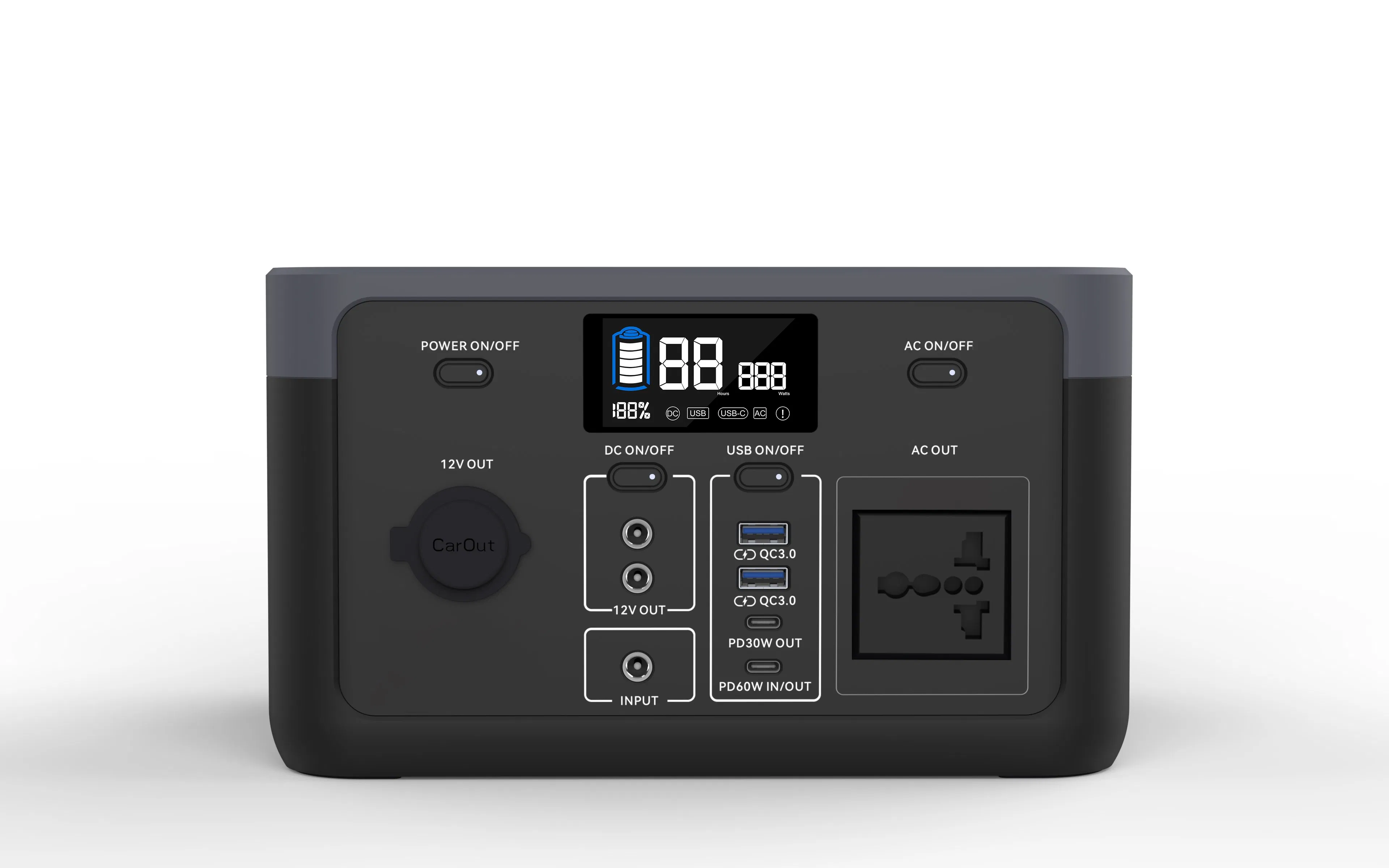 Portable 300W Energy Storage Solution for Outdoor Adventures