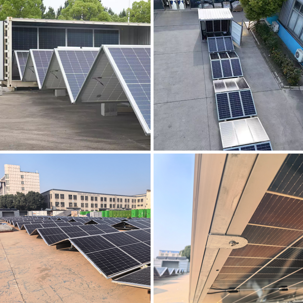 ISO CE TUV Certified 20ft 40ft 100kW 200kW Foldable Solar Container Power Cube for Public Infrastructure and Utility Projects