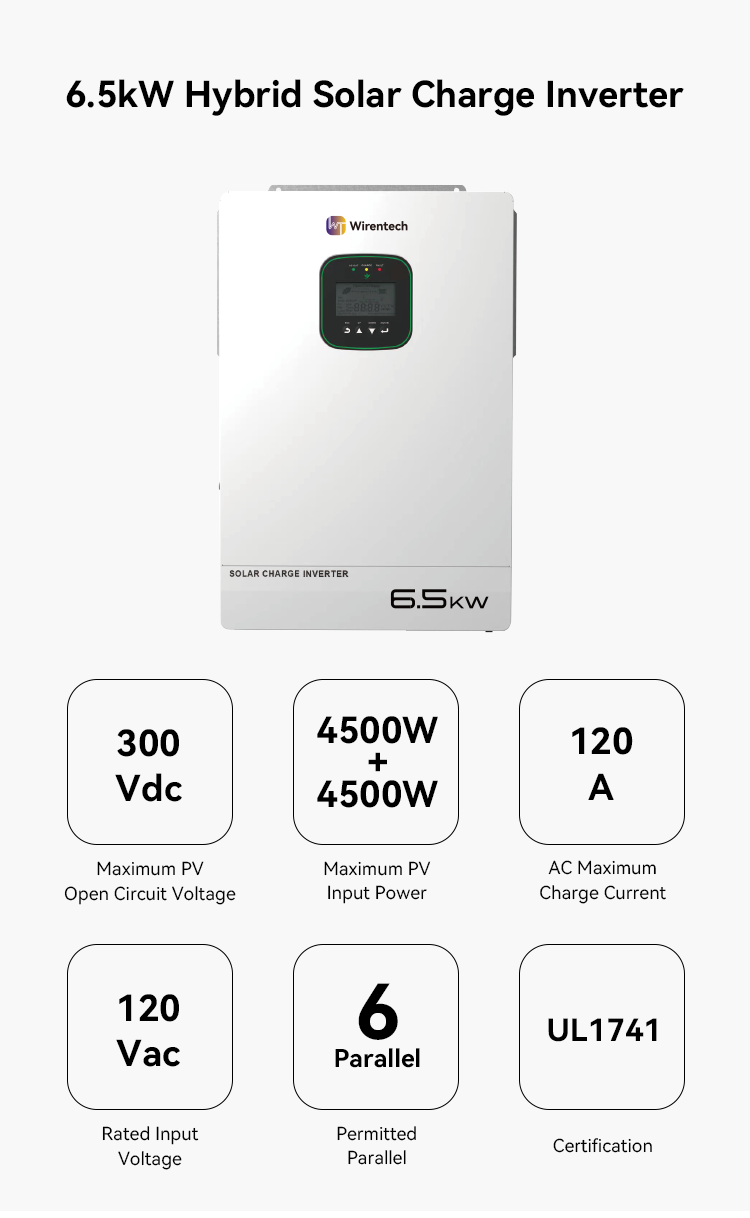 Home ESS Power Kit 51.2V 100Ah Rack Mount Battery 10kWh With 6.5kW Solar Inverter UL1973 UL9540A For Backup Application
