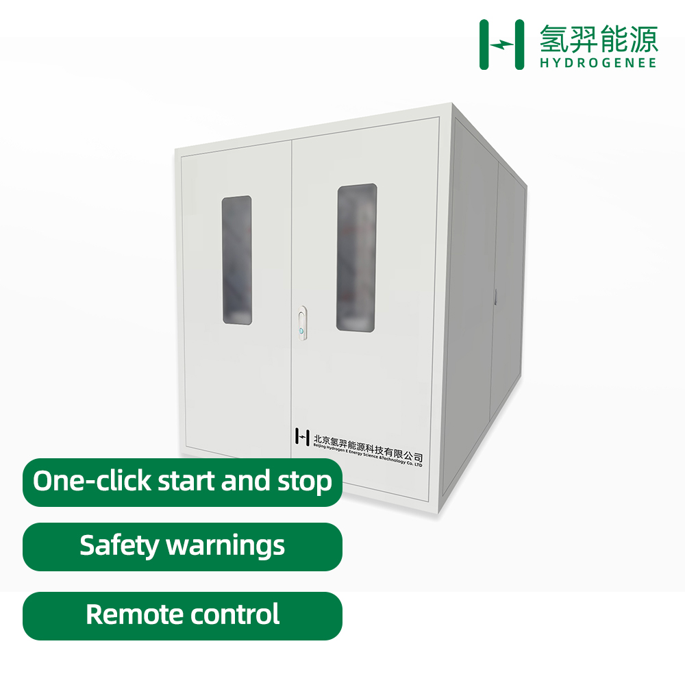 Green Hydrogen 50Nm3/h PEM Electrolysis System Efficient Hydrogen Production System Clean Energy Solution BOP