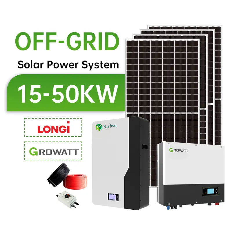 2025 Jinko Canada Off Grid Photovoltaic Solar Energy System 5Kw 10Kw 15Kw Complete Hybrid Solar Power Systems Kit For Home