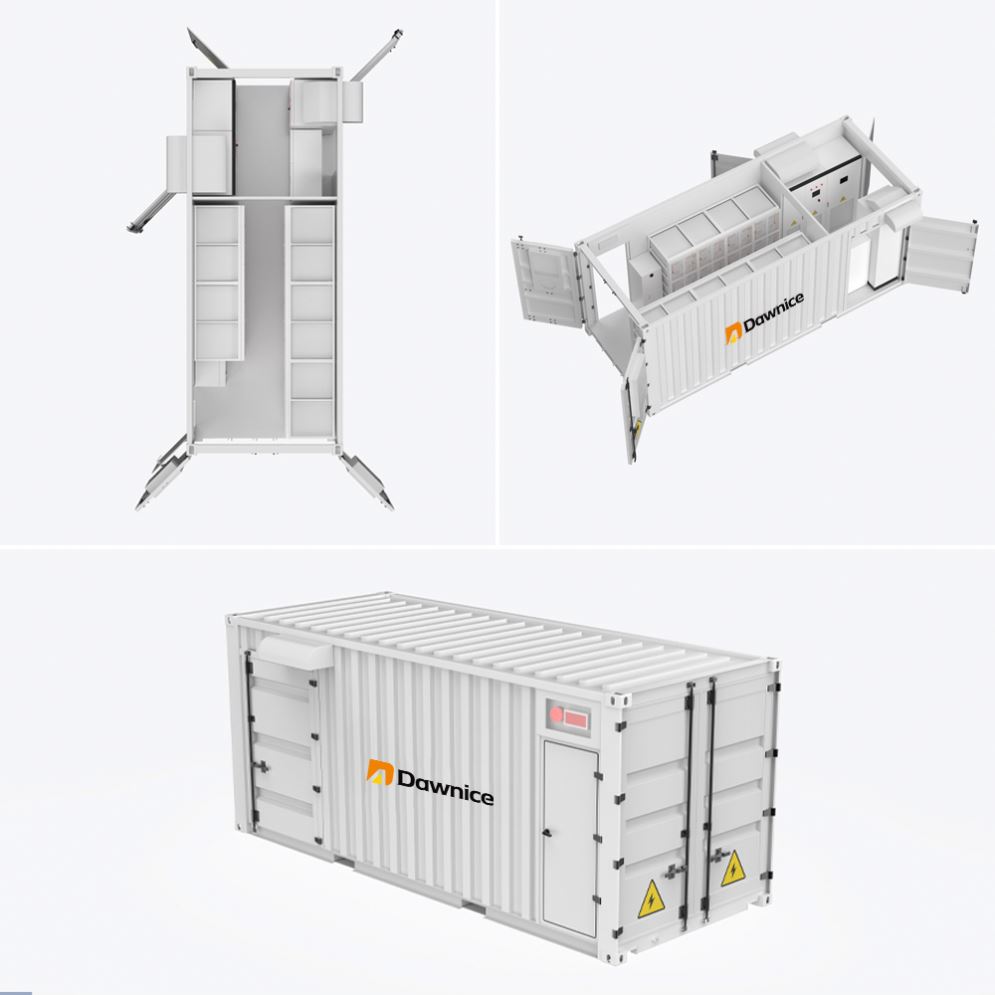 1Mw Solar Offgrid Solar Energy 2Mwh Lithium Batteries Container Pv Container System Renewable Energy With 40Mw Solar Plant