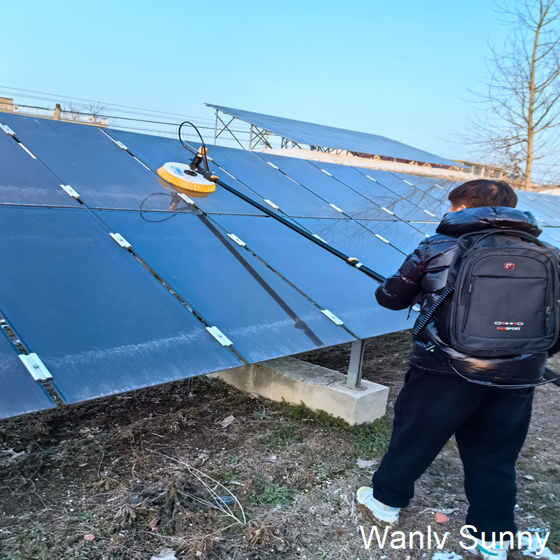 Efficient Solar Panel Cleaning Solution with CE Certification