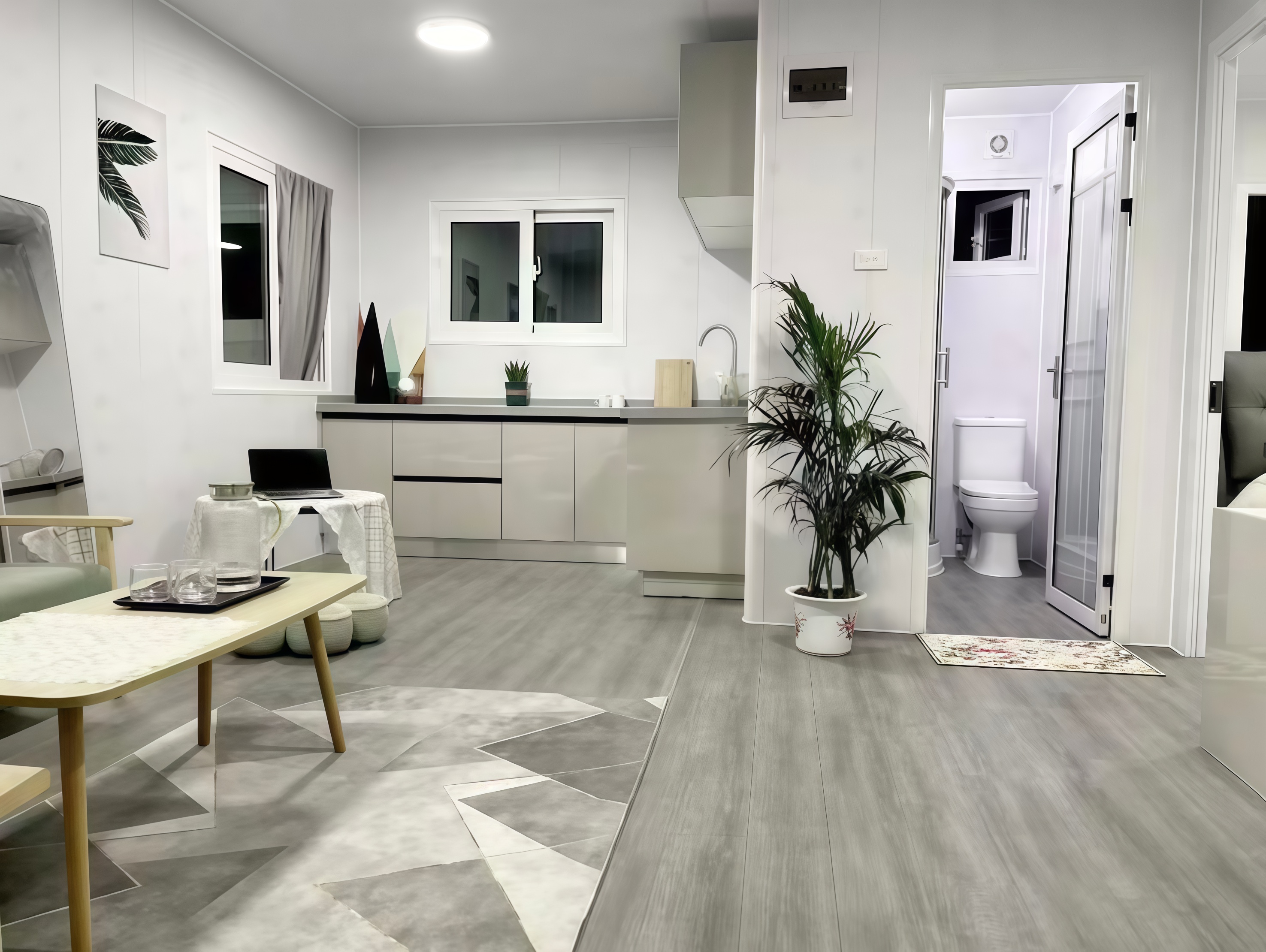 High Quality Modern Prefab Villa Expandable Container House Family Living 2 Bedroom Eco-Friendly Energy Saving Supermarket Mall
