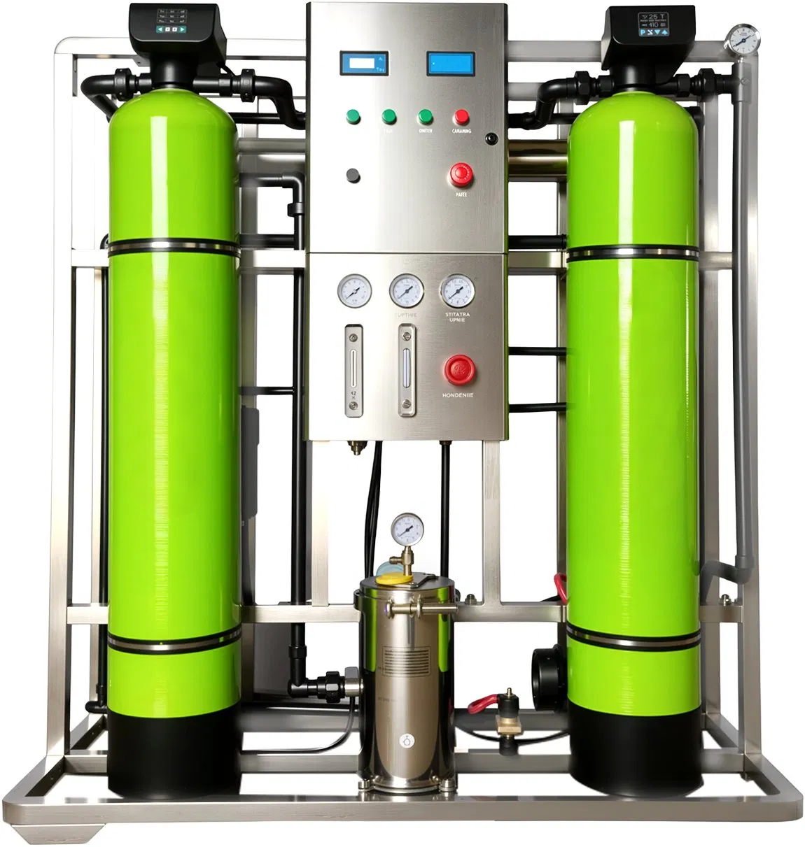 Compact 10 M3/Day Desalination System for Remote Locations