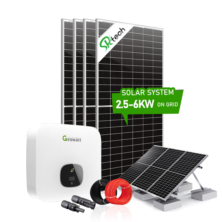 New Products Growatt on Grid Inverter 3kw 5kw 10kw 20kw Grid Tie Inverter Solar Power System