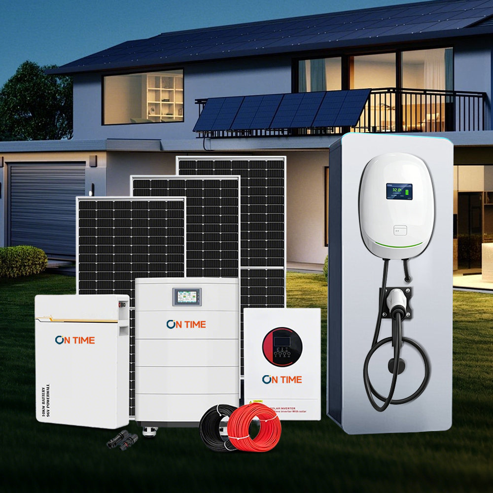 11kw Portable Ev Charger Solar Energy System 30Kw 30 Kw 50Kw 100Kw 20Kw All in One Solar Power Panel Ground Mounting System Kit