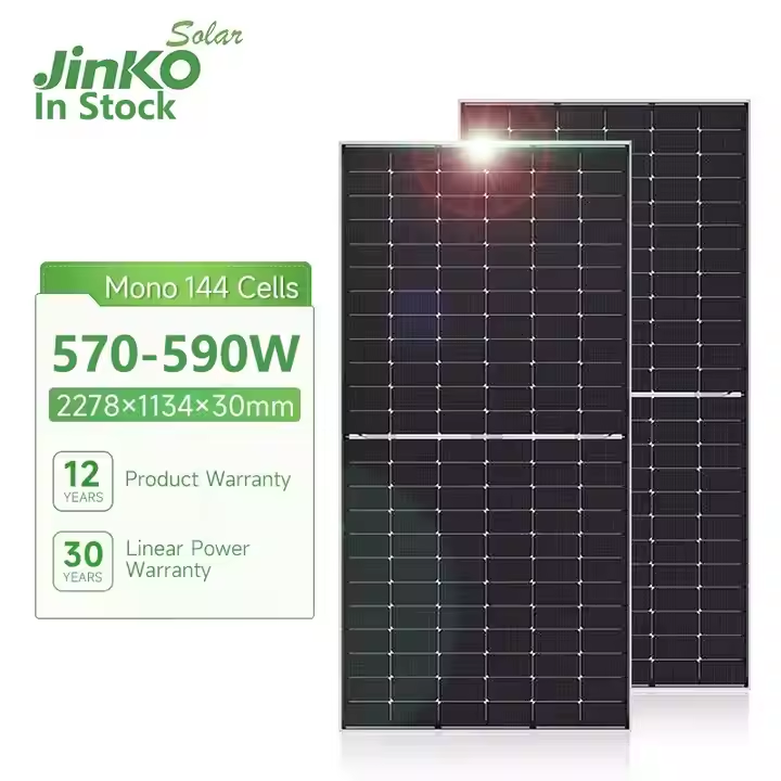 Ecosun High Efficiency 10K-20K Grid Solar Energy System for 550W N Type Polycrystalline Silicon MPPT Controller for Home Use