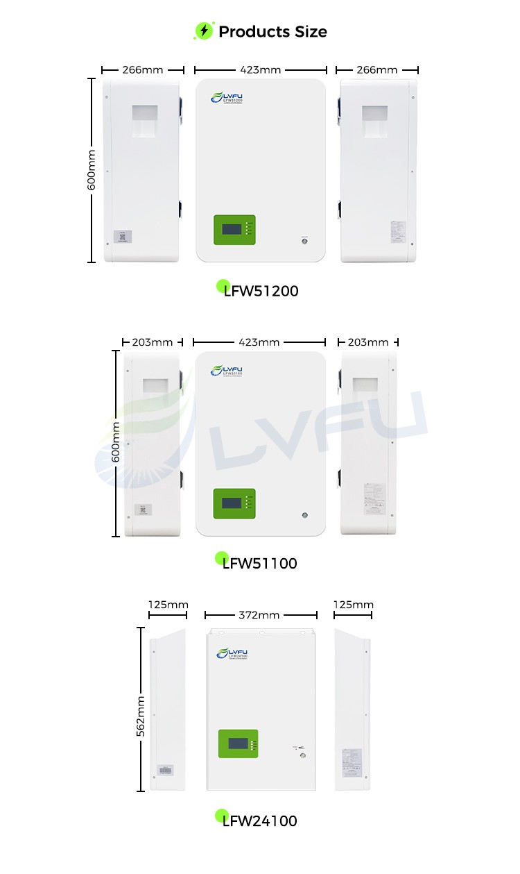 All in One LVFU Solar Energy Storage System 3kW 5kW 10kW with Hybrid Inverter and Lithium Battery